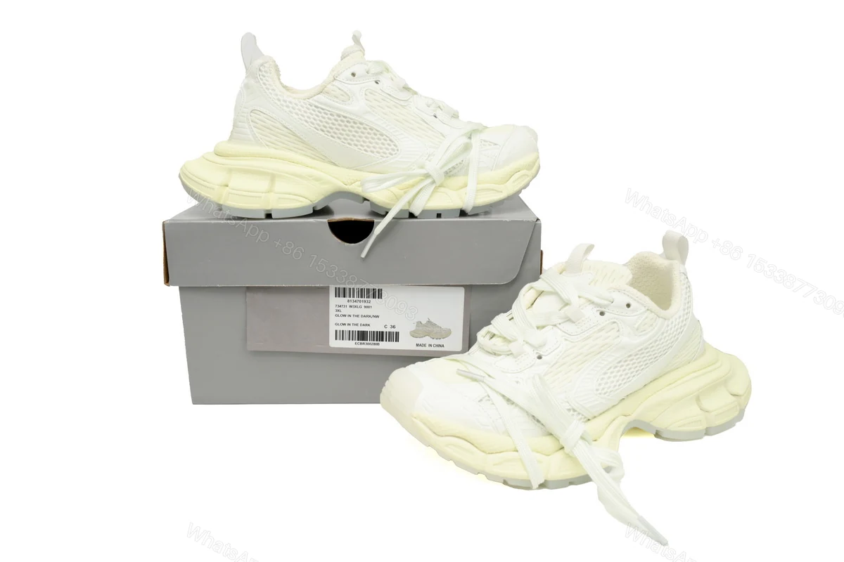 View 2 of Balenciaga 3XL Luminous white 734731 W3XLG 9001
