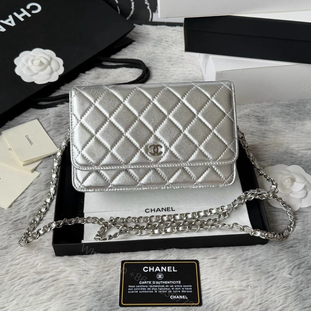 Chanel WOC sliver — view 1