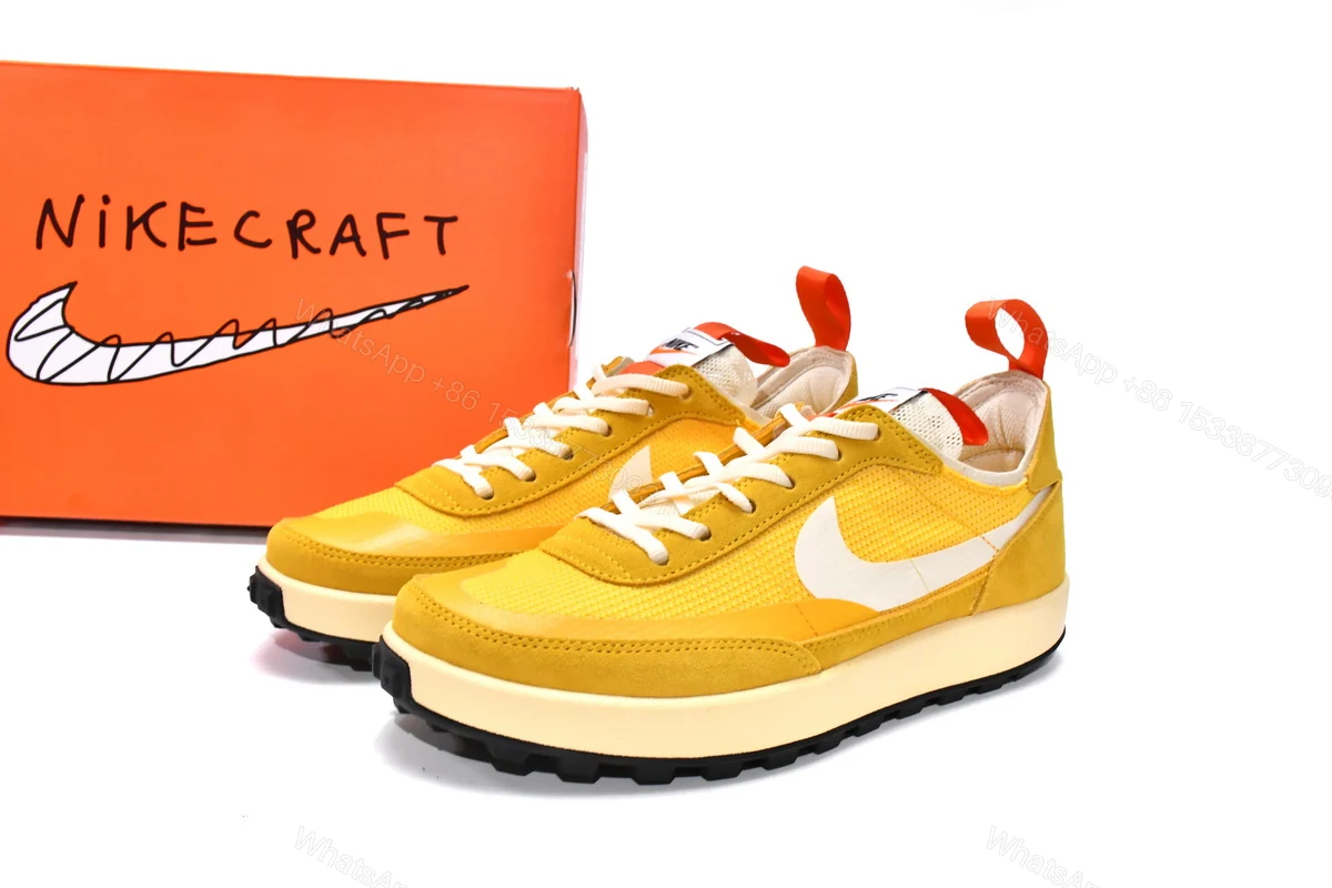 Tom Sachs x Nike General Purpose Shoe Yellow DA6672-700 — view 2