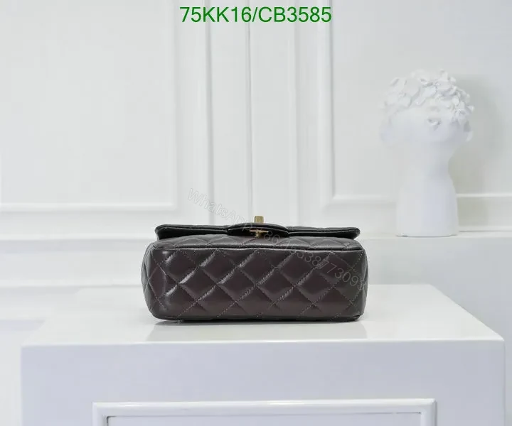 View 6 of Chanel Classic Mini Rectangle Pearl Crush Flap Bag – Genuine Leather