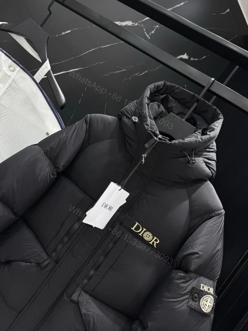 View 6 of Bold Puffer Parka: Luxe City-Warmth, Signature Branding