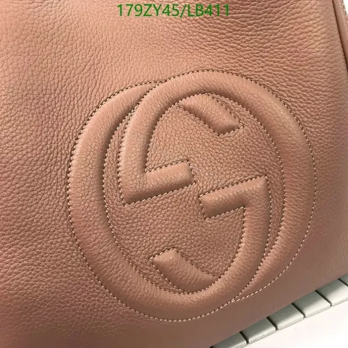 View 20 of Gucci Soho Brown Leather Shopping Bag Replica LB41126 – Premium 1:1