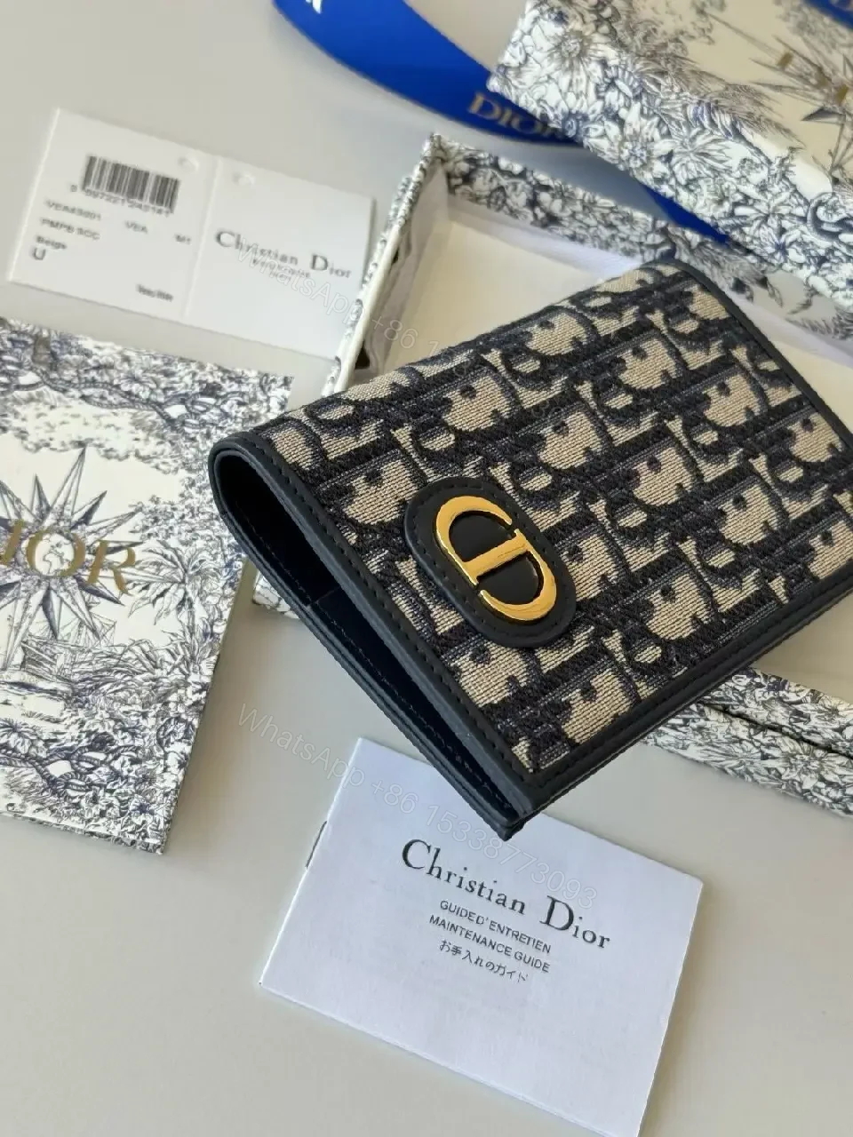 View 5 of Chic Textured Card Holder: Slim Gold-Accent Everyday Luxury
