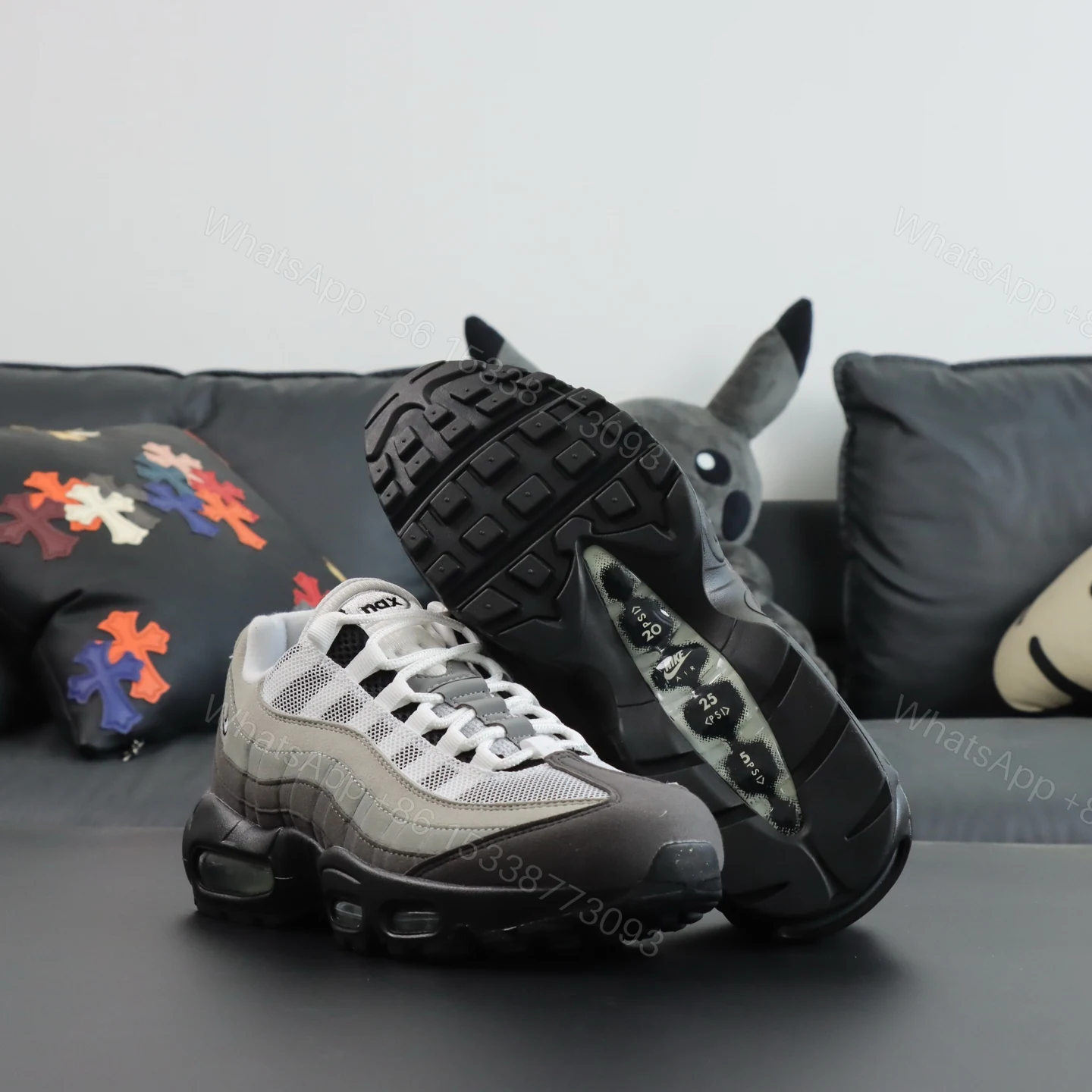 View 3 of Nike Air Max 95 OG Grey