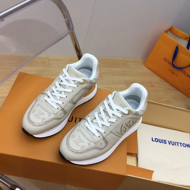 View 8 of Lightweight Luxury LV High-Top Sneaker: Modern Comfort