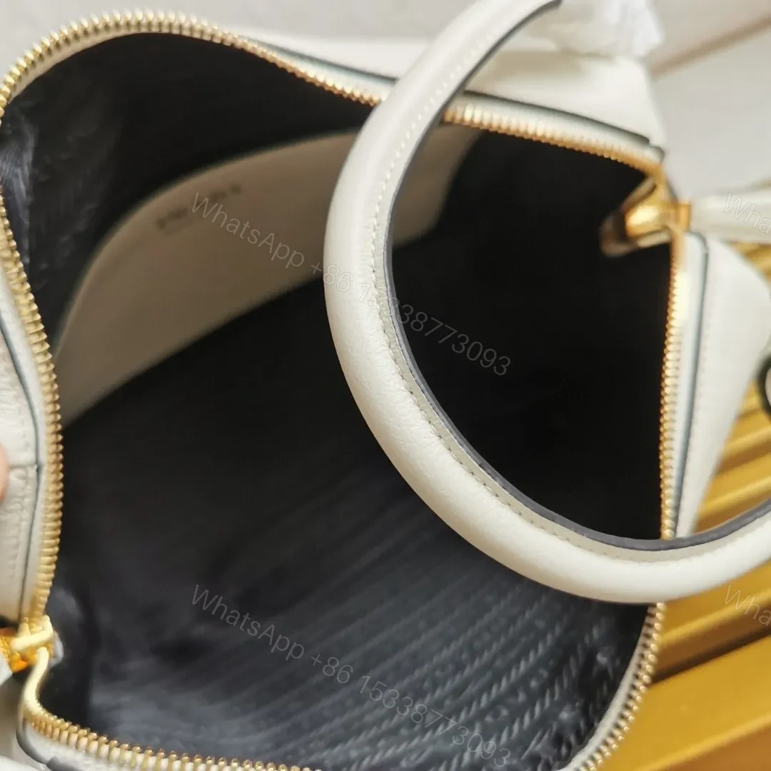 View 4 of Prada Leather Darling Top-Handle Bag