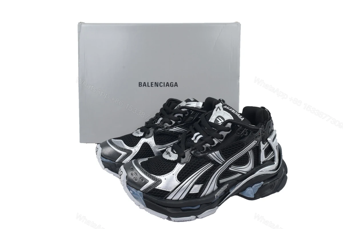 View 6 of Balenciaga Runner Sneaker Dark Gray 772767 W3RNY 0322