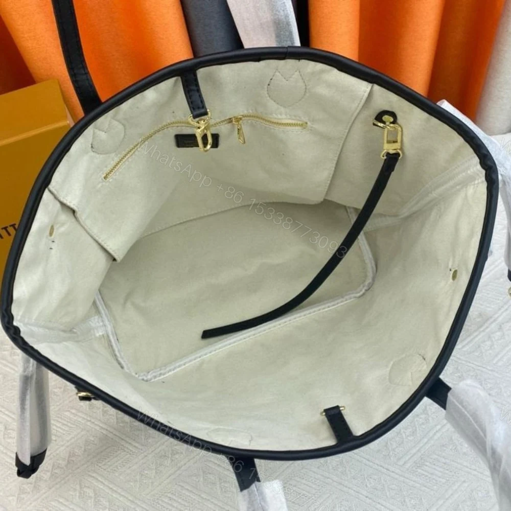 View 8 of Louis Vuitton Neverfull MM Begie And Black 31Cm M46039