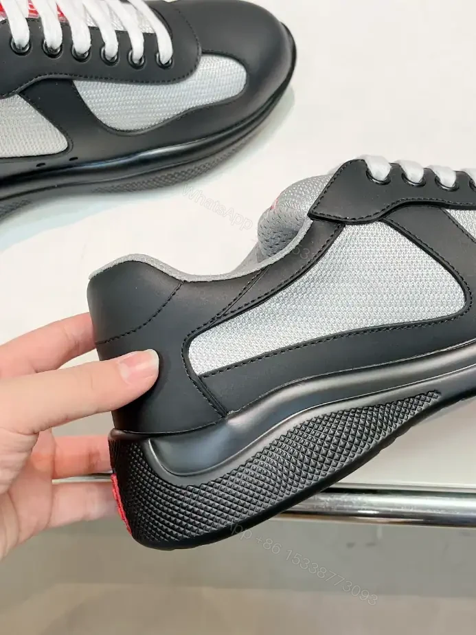 View 9 of PRADA AMERICA’S CUP SOFT RUBBER AND BIKE FABRIC SNEAKERS – PRD006