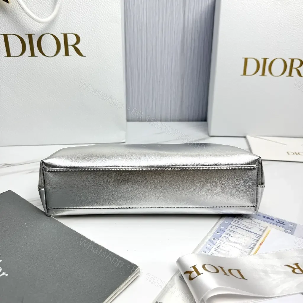View 8 of Shimmer Metallic Bow Crossbody: Luxe Compact Crossbody Bag