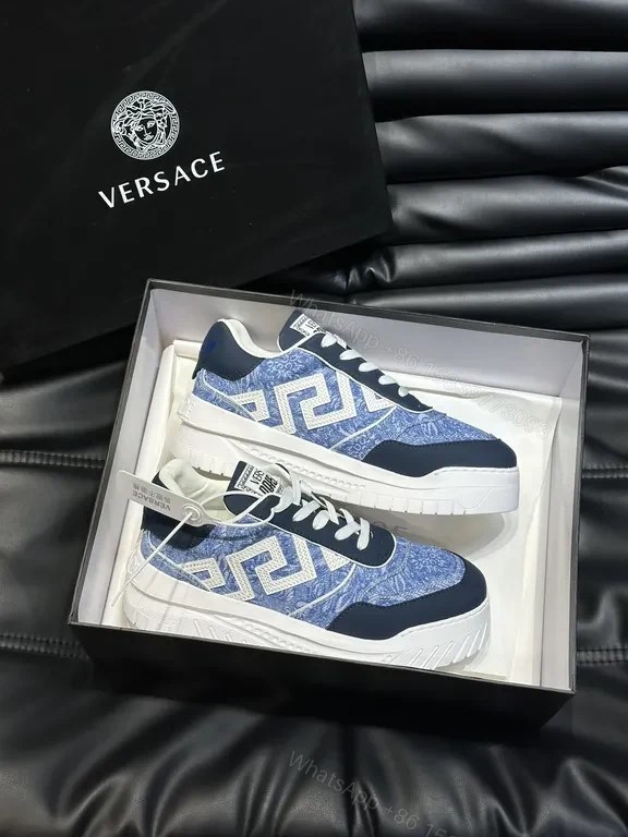 View 9 of Patterned Prowess High-Tops: Luxe Navy/White Sneakers