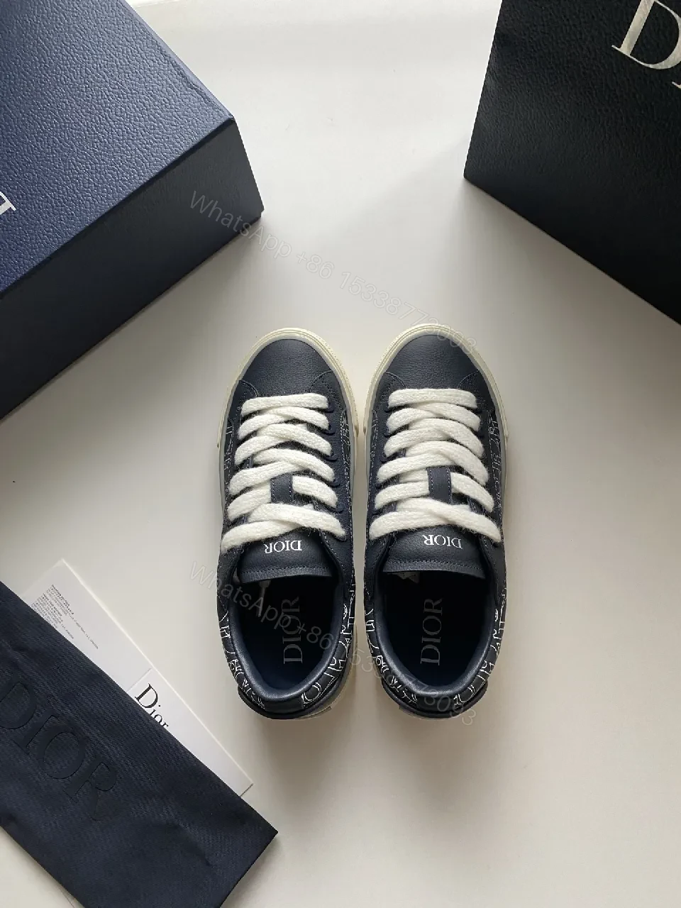 Textured Leather Low-Top Sneakers: Luxe Pattern, Comfortable Fit — view 1