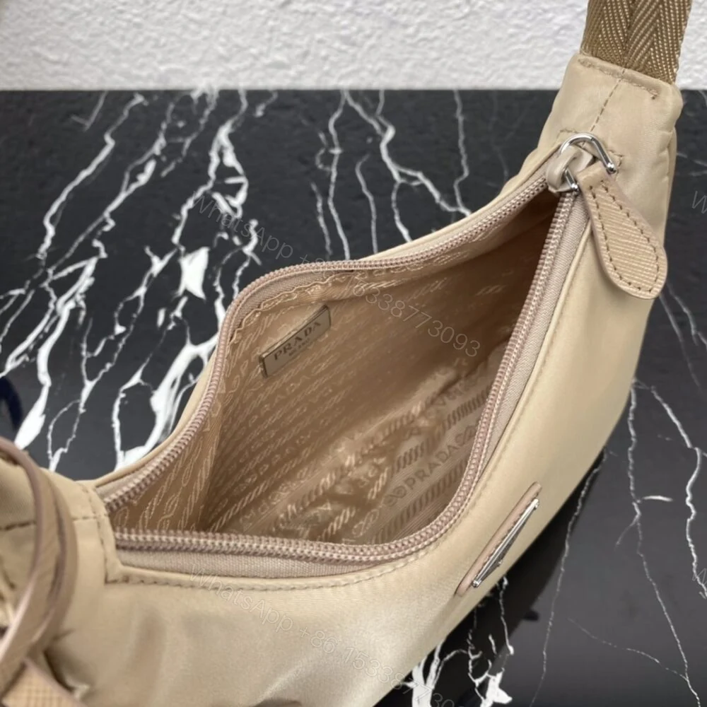 View 6 of Prada Re Nylon Re Edition 2000 Mini Bag Nude 23Cm 1NE515 RDH0 F0F24