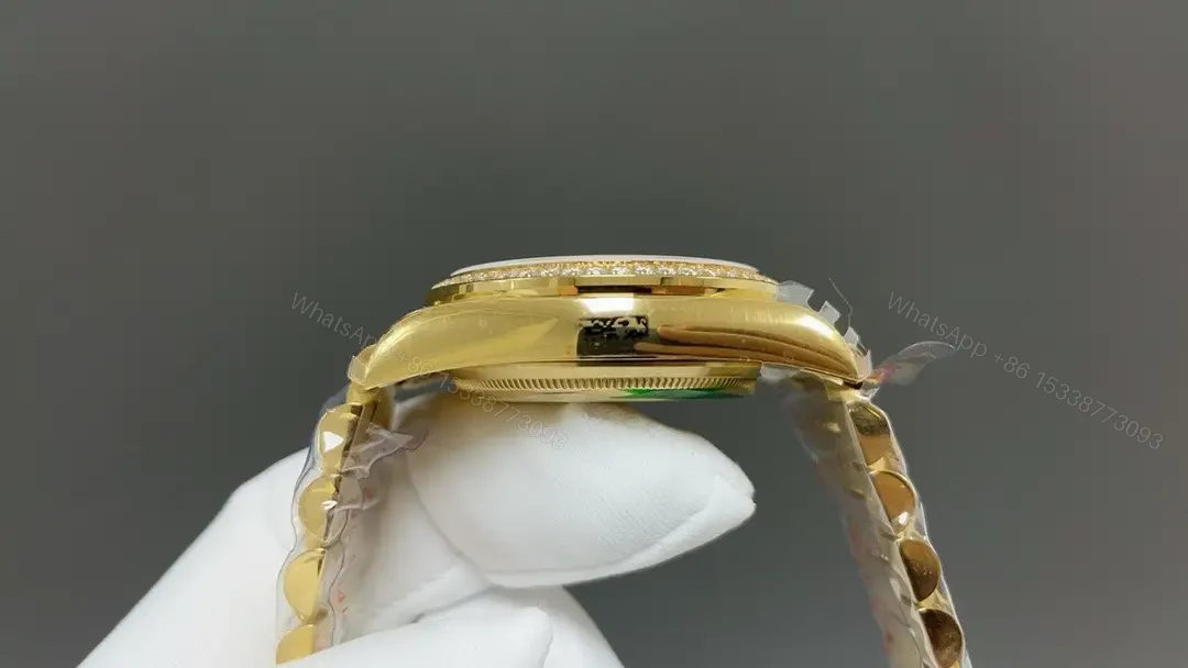 View 5 of Rolex Day-Date 36 Week Calendar Gold Automatic Watch RLX-DD-36-WKCAL