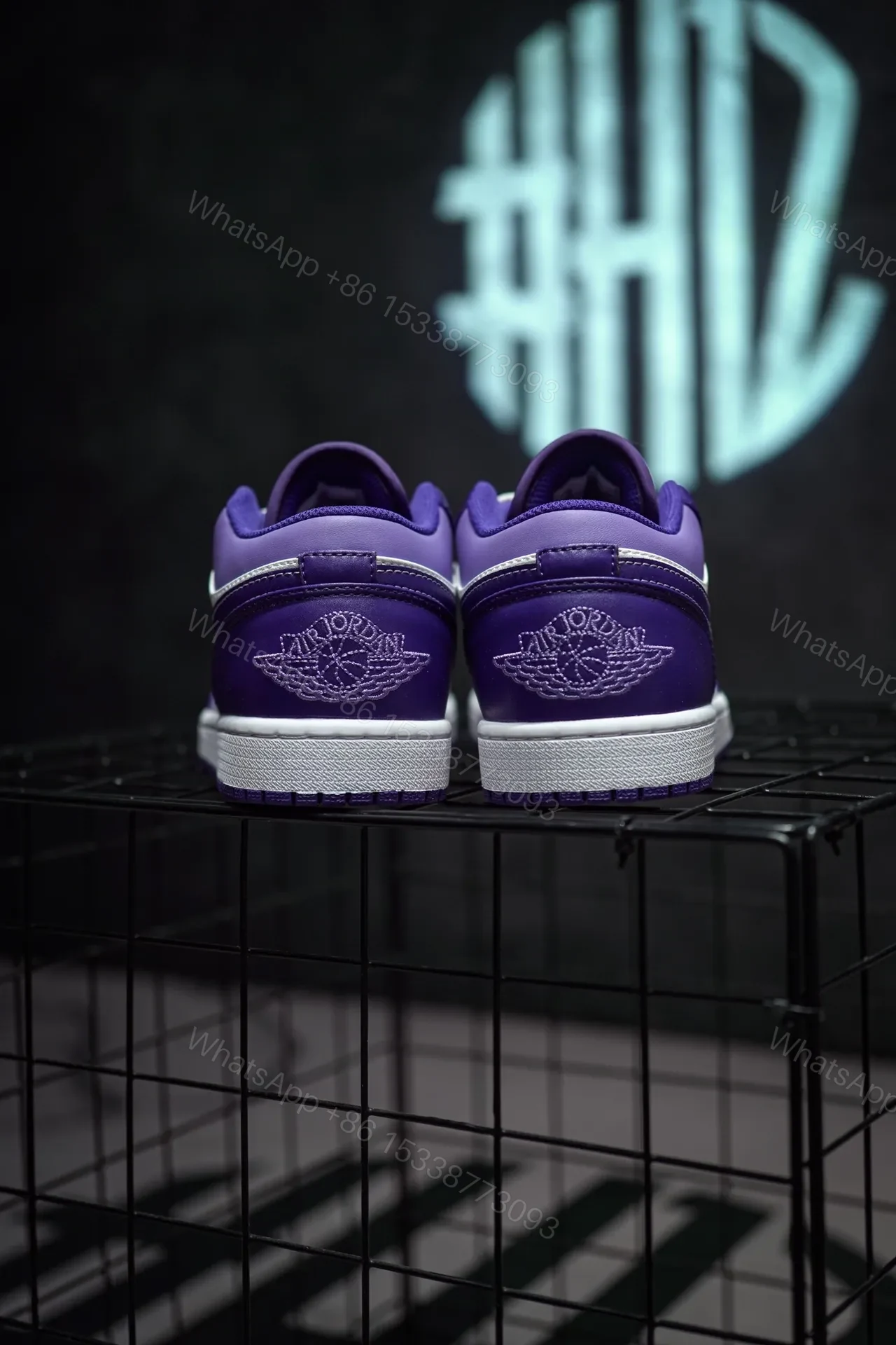 View 8 of Jordan 1 Low Sky J Purple Replica