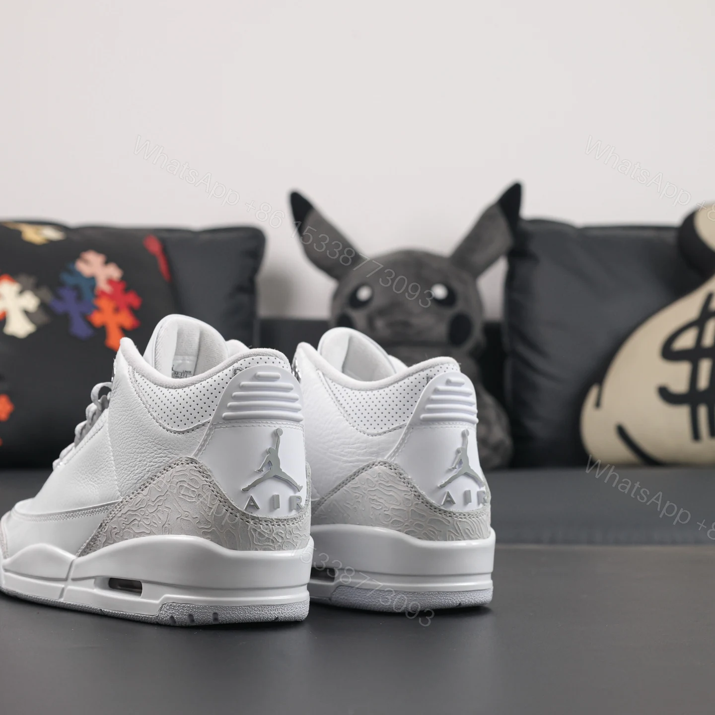 View 6 of Air Jordan 3 Retro Pure Money Reps