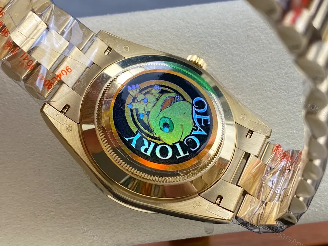 View 6 of Superclone Rolex Day-Date Green Ombré Dial 128398tbr-0028 36 mm