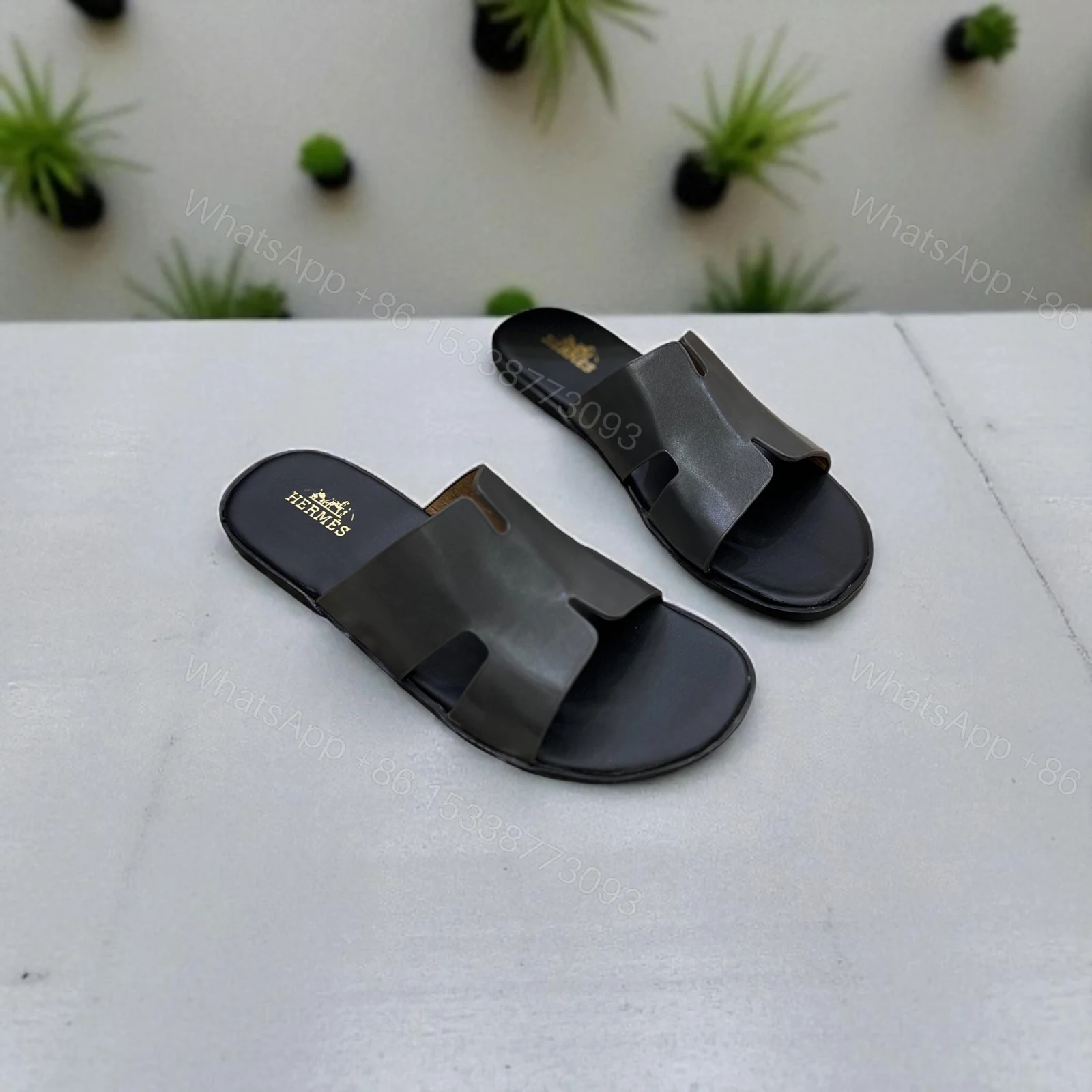 View 2 of First Copy Hermès Men’s Slides