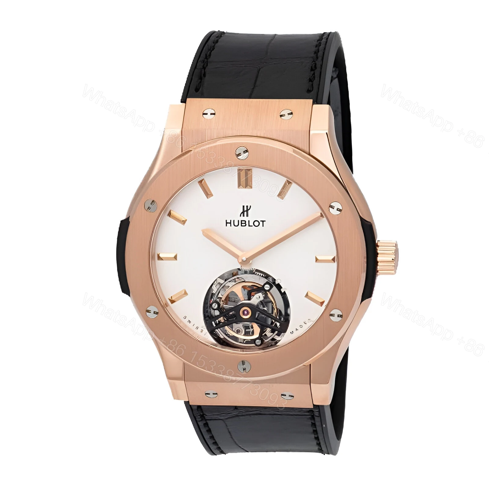 View 2 of Hublot Tourbillon White Replica