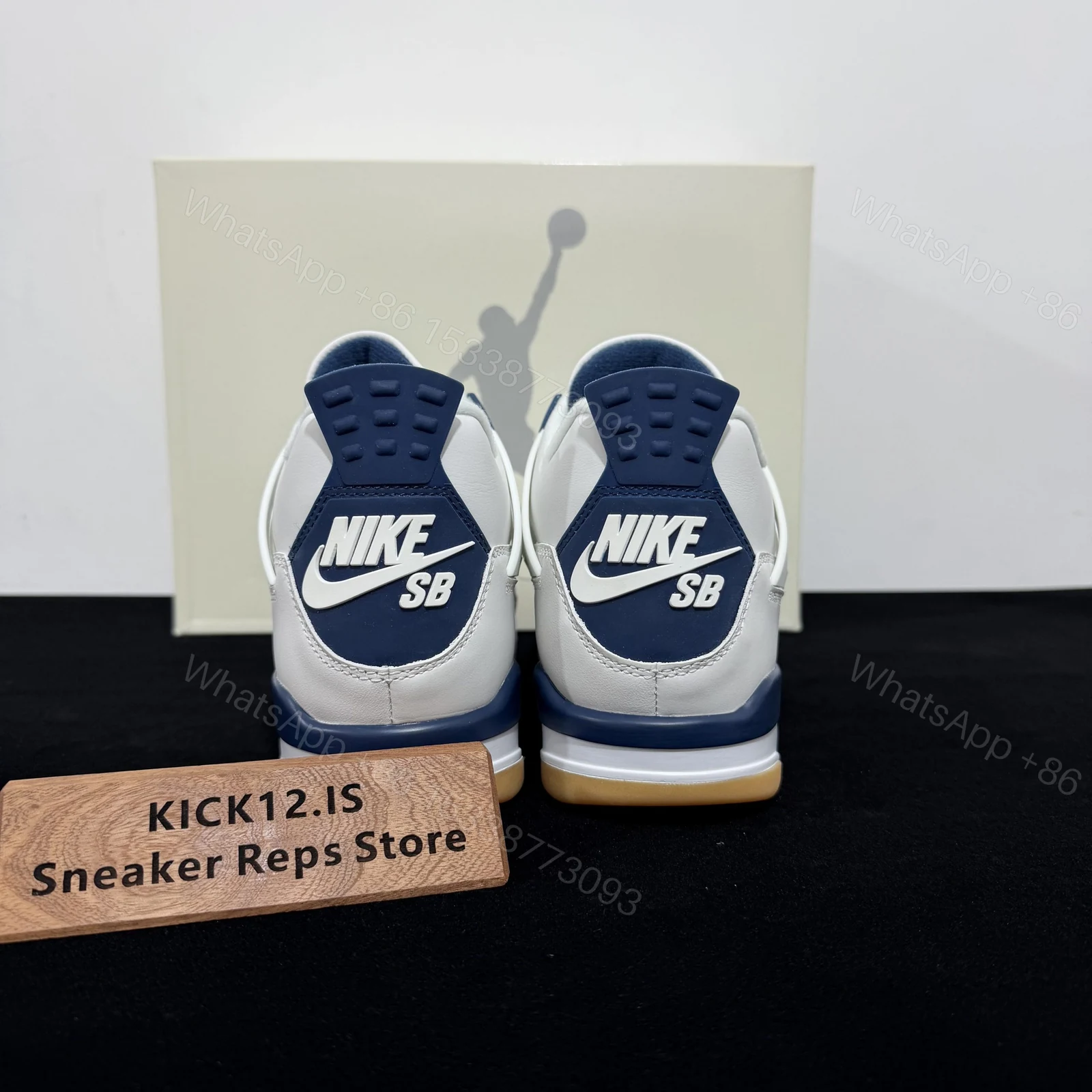 View 6 of Nike SB x Air Jordan 4 Retro SP “Navy” Replica