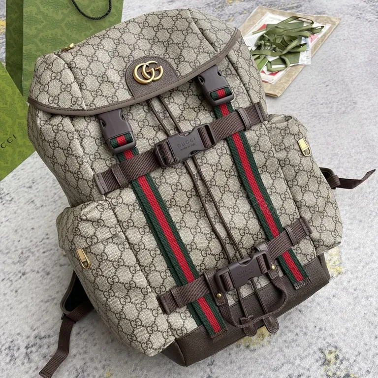 View 3 of G GG Supreme Backpack: All-Season Luxury Utility