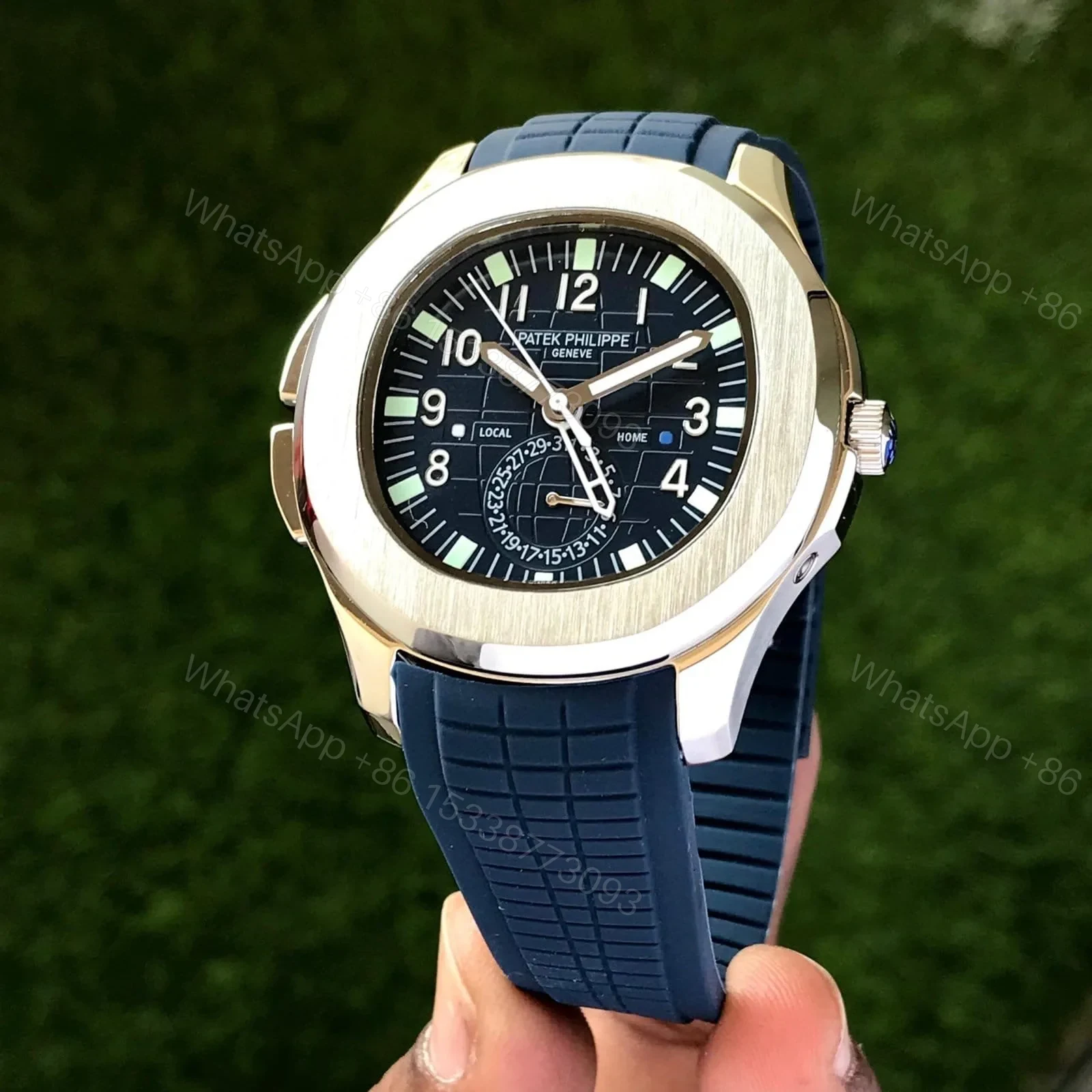 View 3 of Patek Philippe Nautilus Blue Automatic