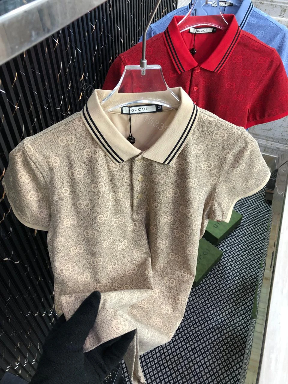 View 6 of FIRST COPY GUCCI IMPORTED LYCRA POLOS