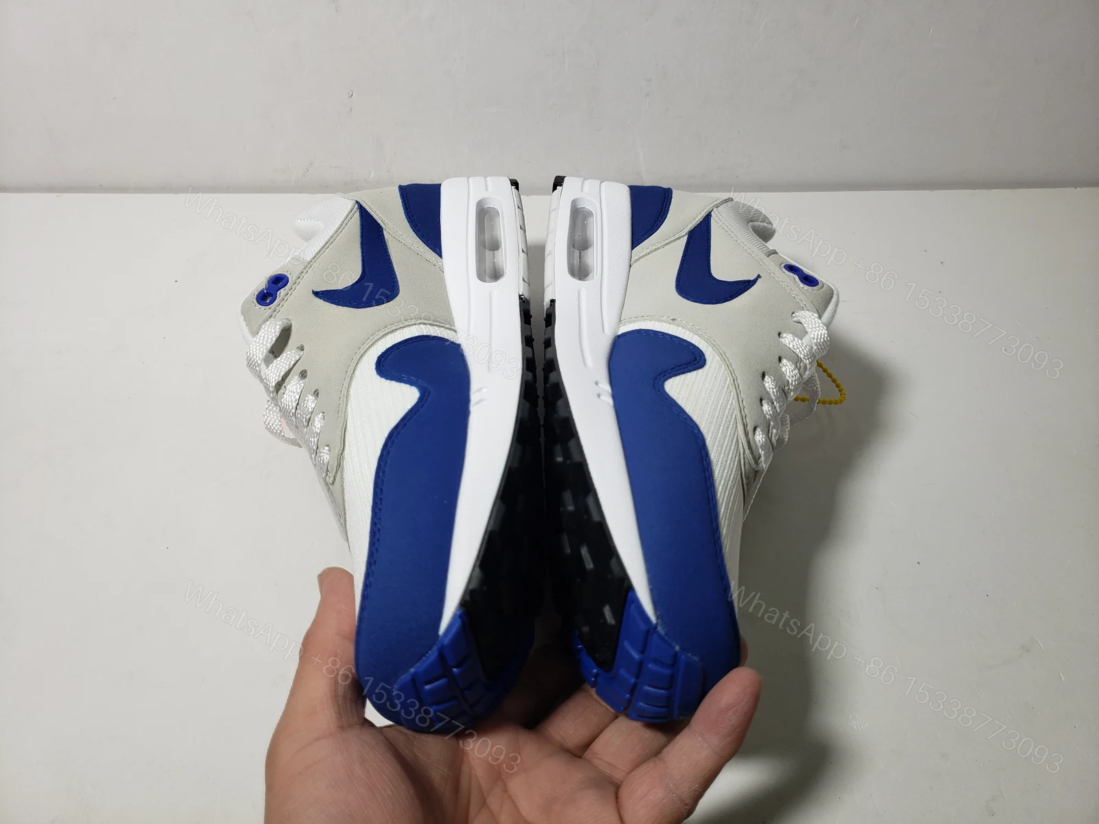 View 3 of Nike Air Max 1 Anniversary "Royal Blue" 908375-102