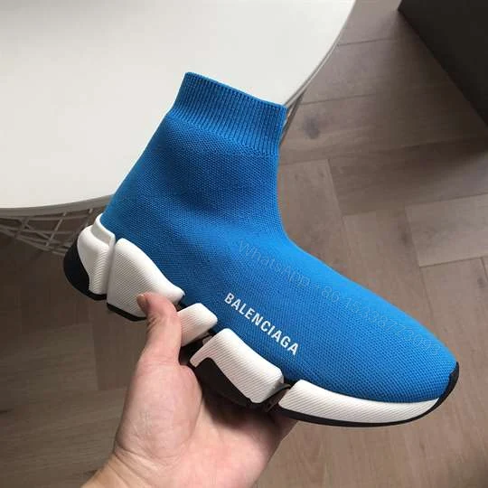 View 2 of BALENCIAGA SPEED 2.0 SNEAKER IN BLUE – BB147