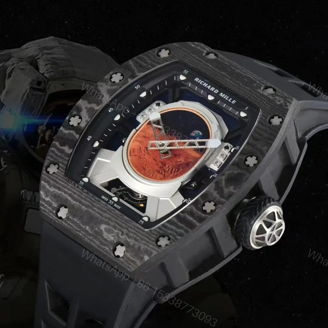 View 6 of Richard Mille RM52-05 Pharrell Williams Mars Tourbillon Watch RM52-MARS
