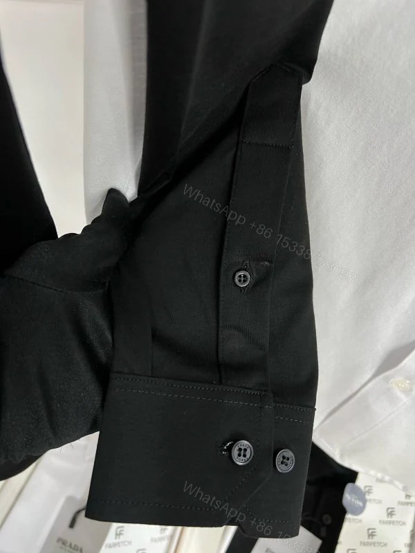 View 9 of PRADA IMPORTED MERCERISED LYCRA FABRIC FULL SLEEVE SHIRTS