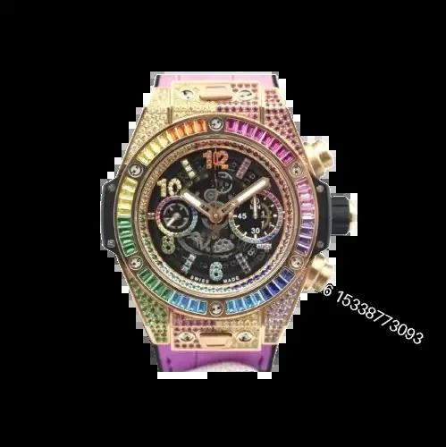 Hublot Big Bang Rainbow Chronograph Watch — view 1
