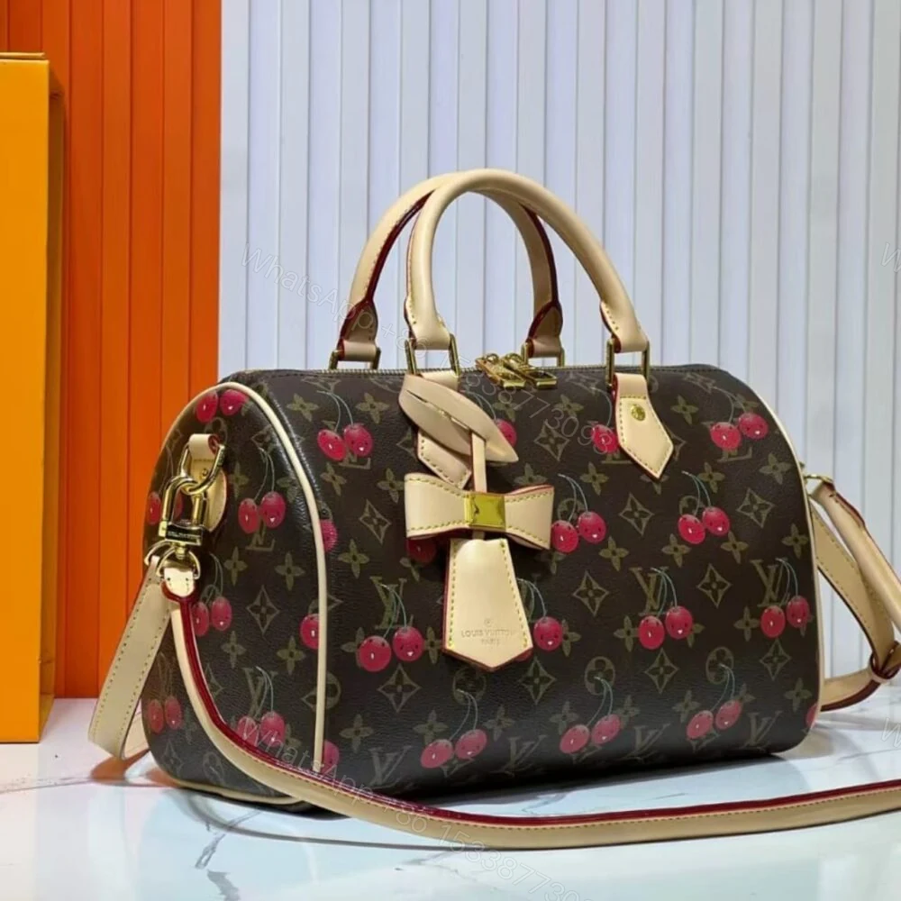 View 2 of Louis Vuitton Speedy 30 Cherry Brown 30Cm