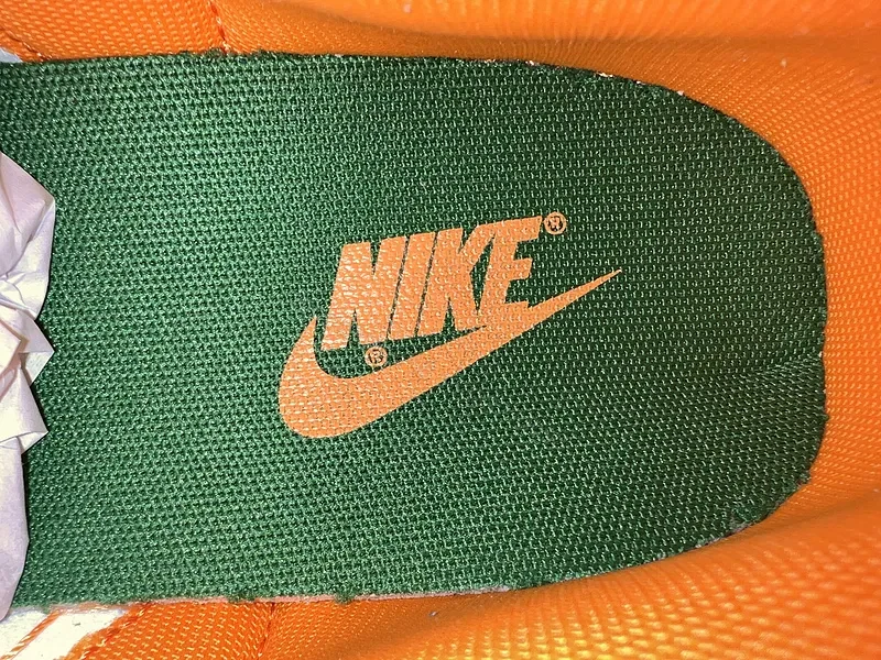 View 8 of Orange-Accent Nike-Style Low-Tops: Luxe Everyday Comfort Sneakers