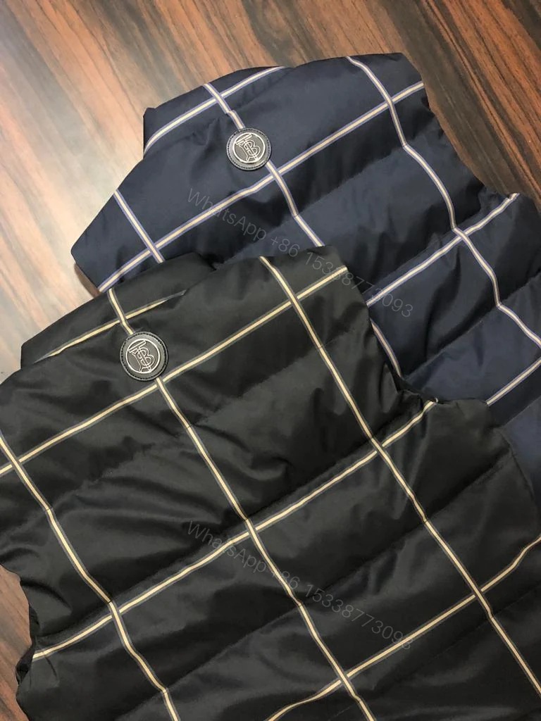 View 4 of First Copy Burberry Half Sleeves Puffer Jacket