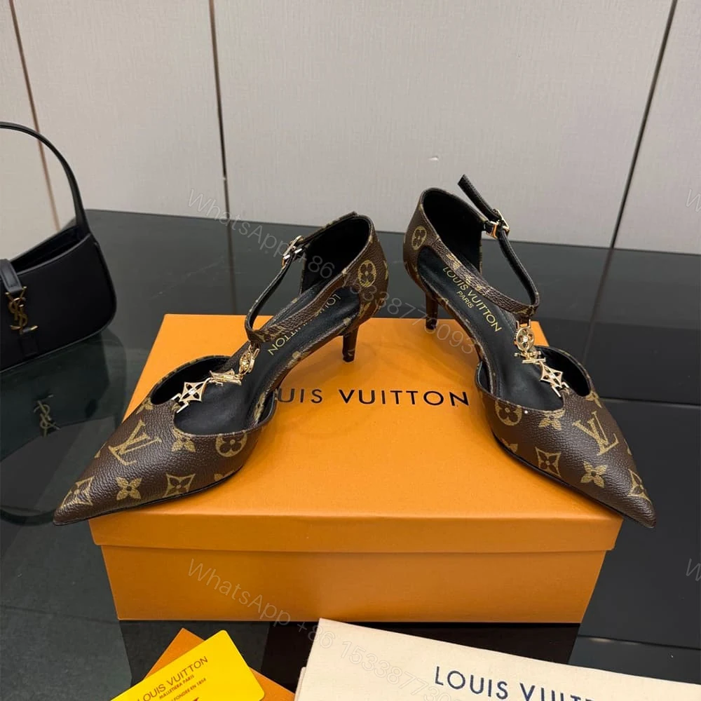 View 5 of LV Ankle Strap Pumps