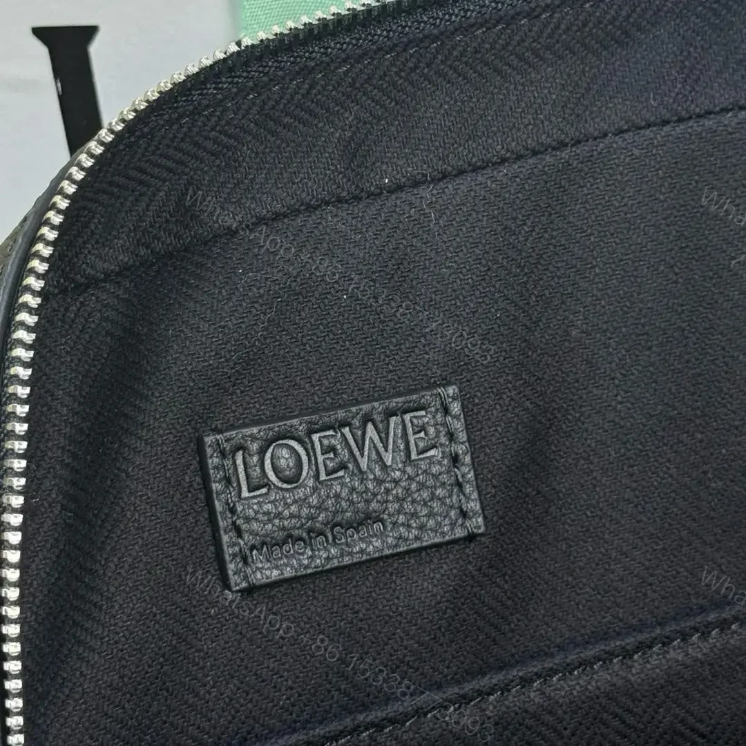 View 7 of 高仿Loewe*Goya系列1100小牛皮男士公文包黑色免檢版