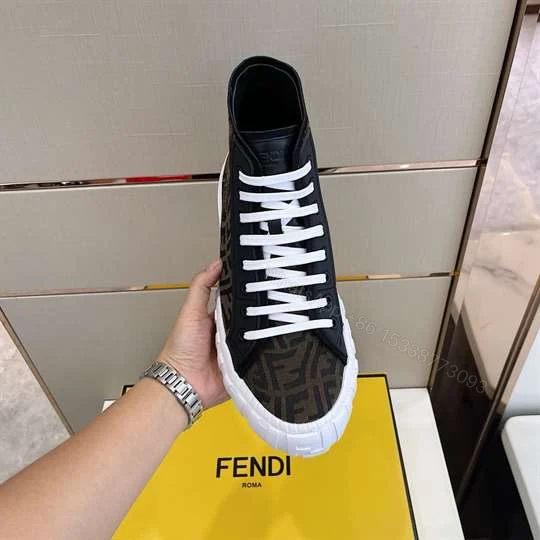 View 3 of Fendi High Top Sneaker – FD28