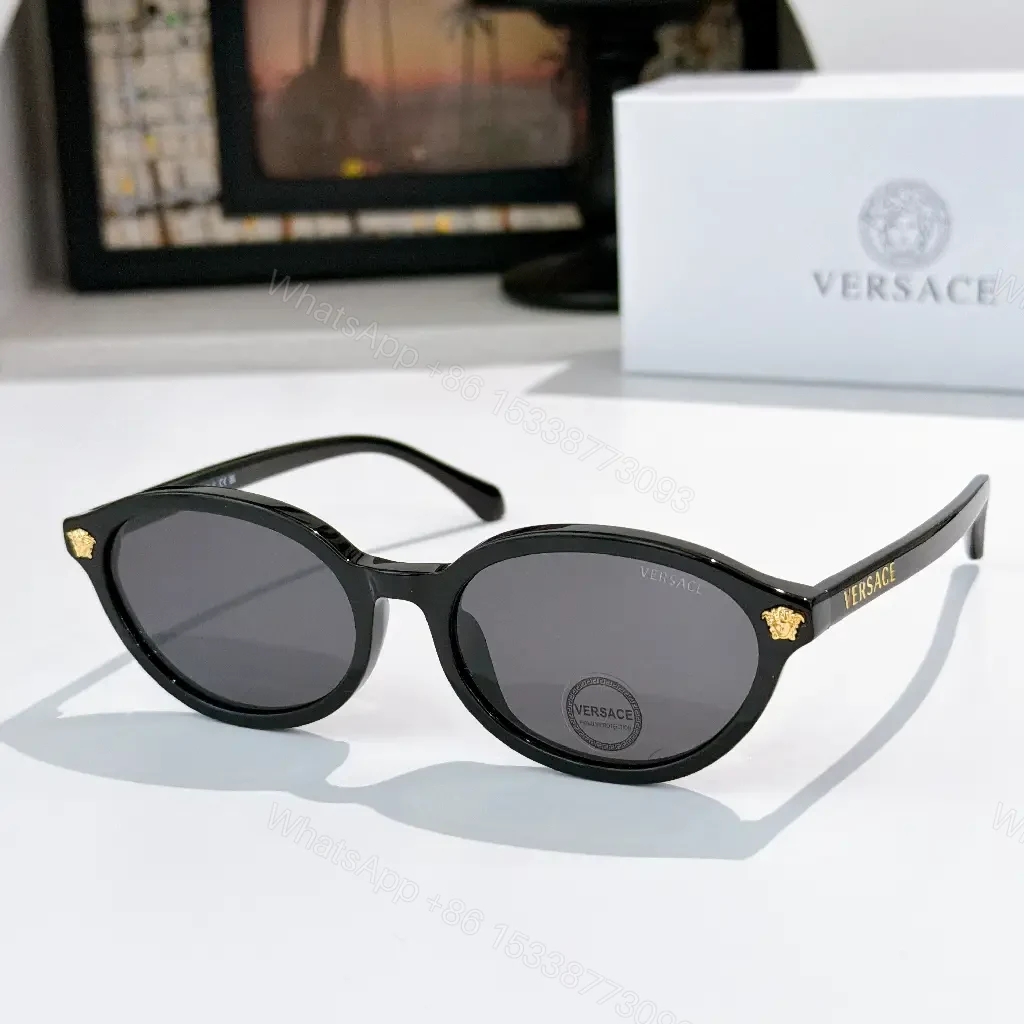 View 11 of Tortoiseshell Round-Frame Sunglasses with Gold Crest Accents