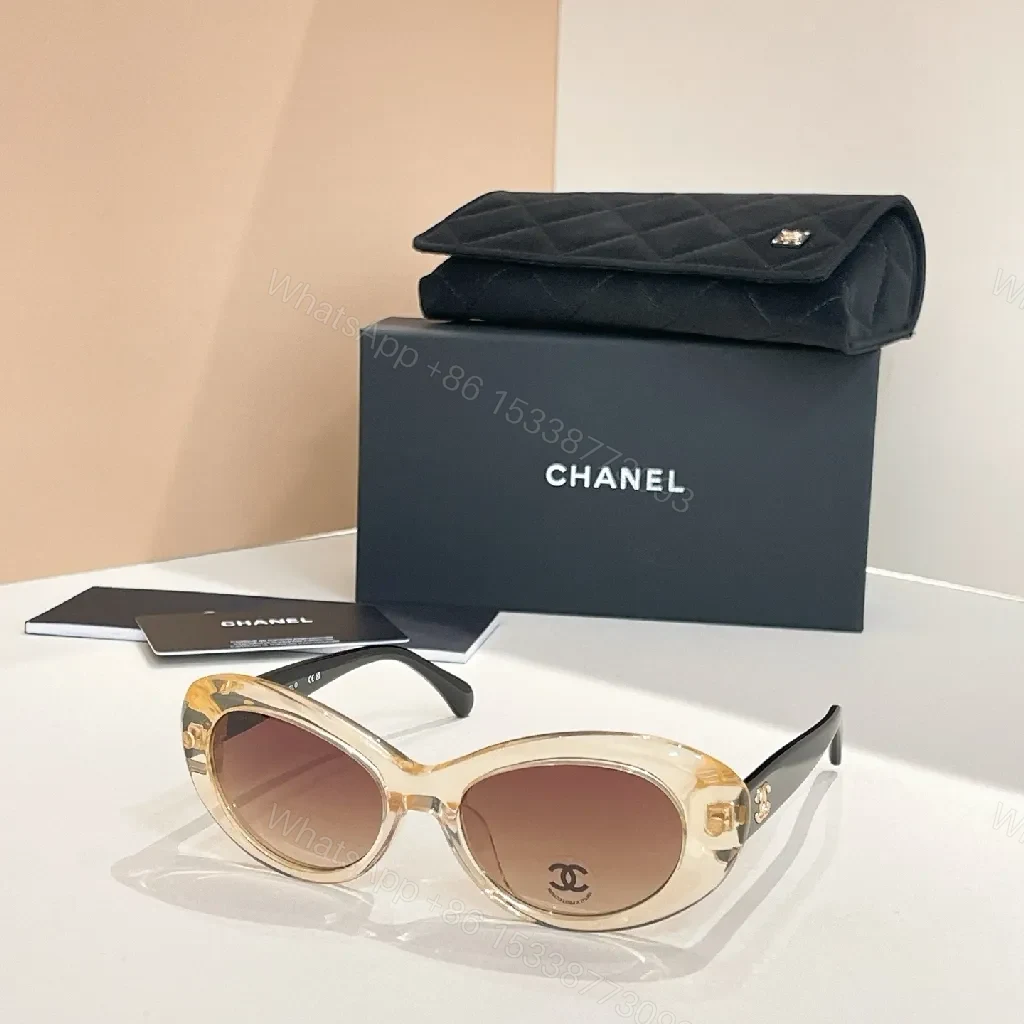 Gradient Brown Acetate Sunglasses Case: Luxe Comfort, Everyday Icon — view 1