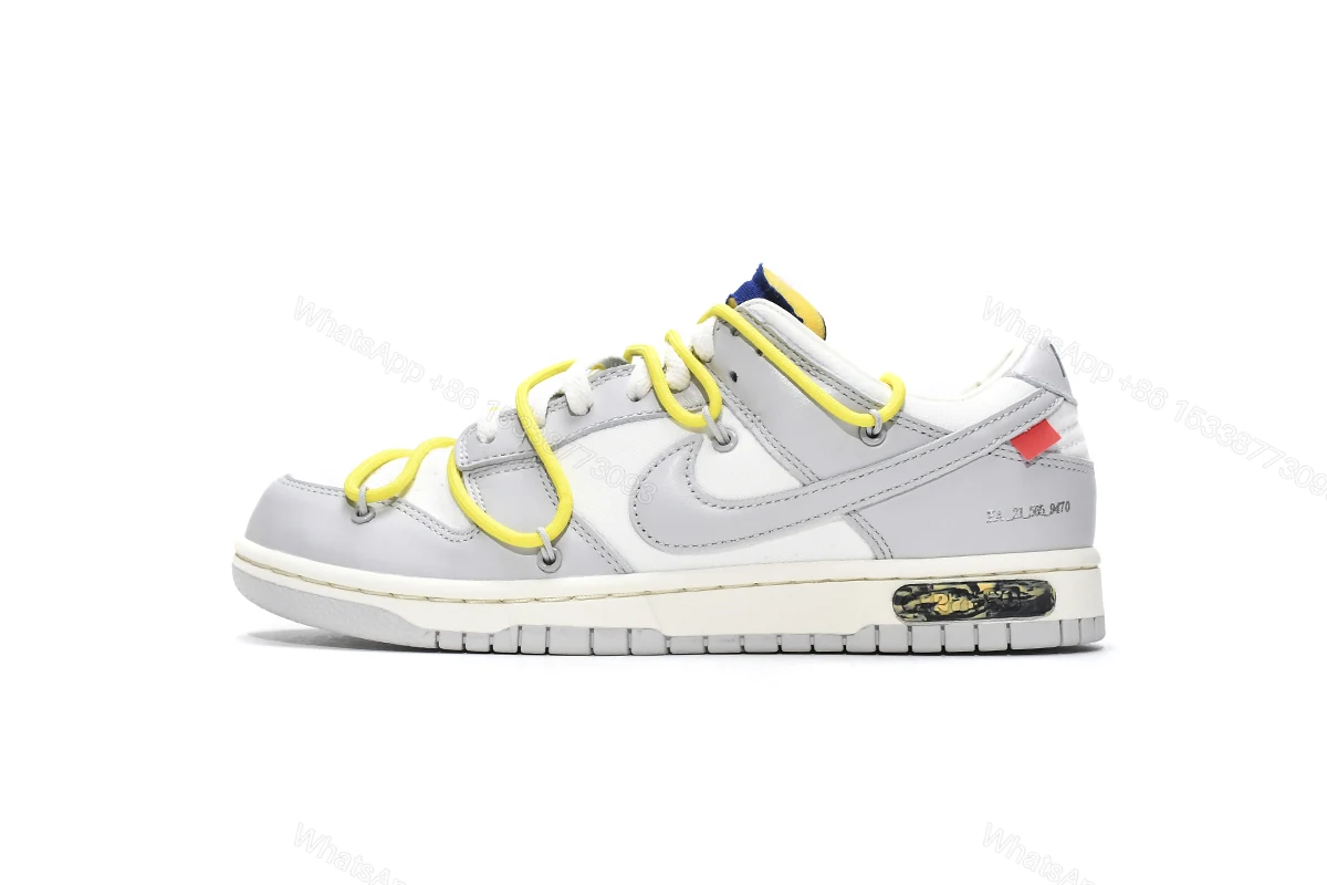 View 8 of OFF WHITE x Nike Dunk SB Low The 50 NO.27 DM1602-120