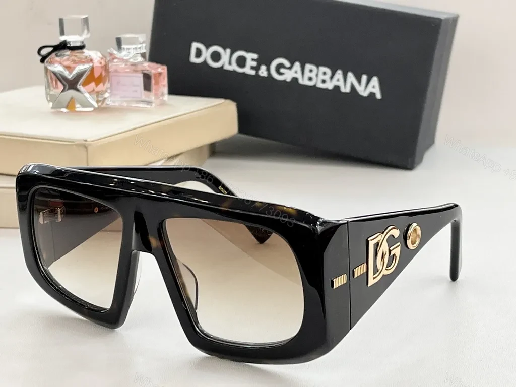 View 6 of Dolce & Gabbana Oversized Square Sunglasses - Premium Italian Acetate