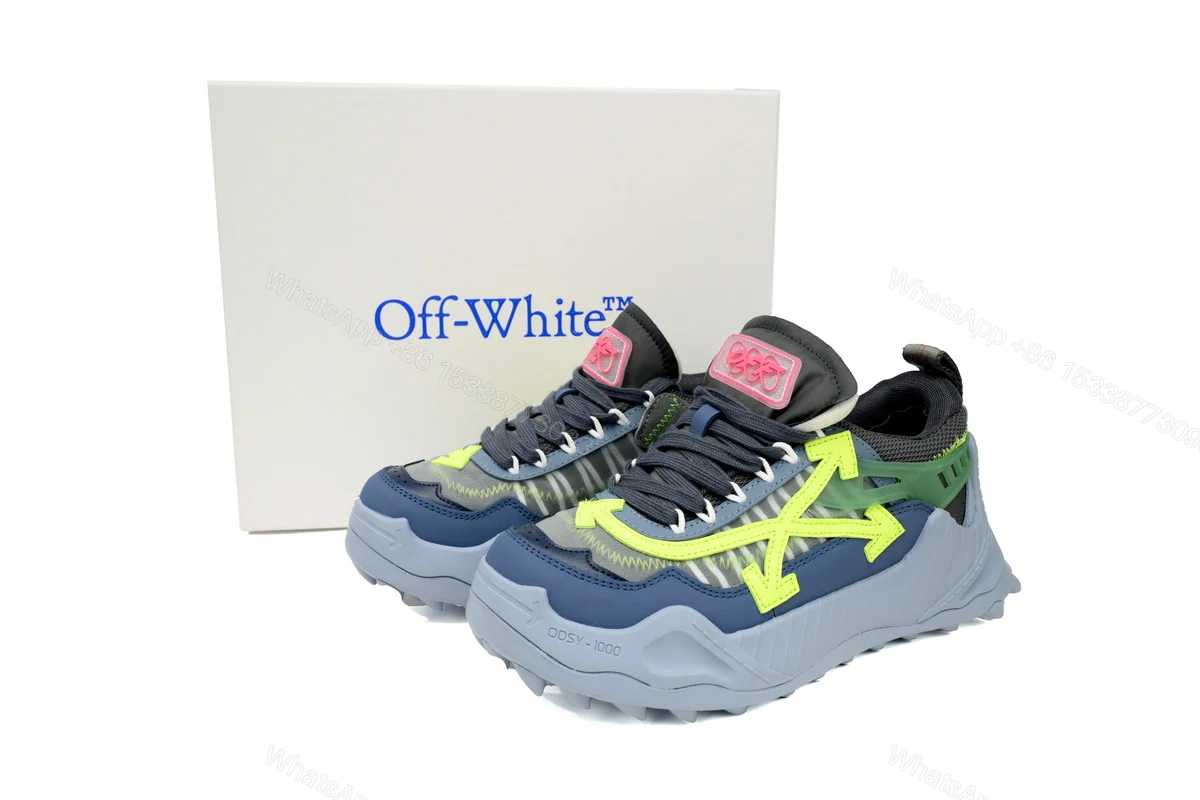 OFF-WHITE Out Of Blue And Yellow OMIA139S 2080004 23062 — view 2