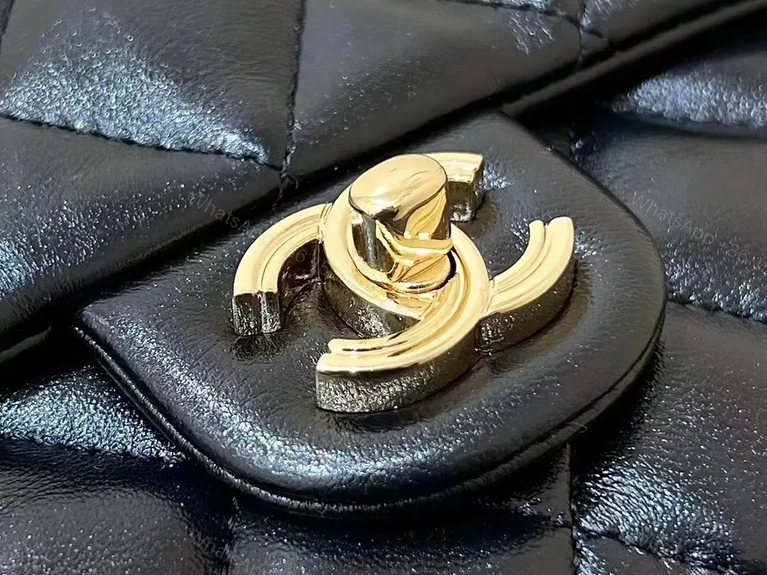 View 5 of Chanel Mini Rectangular Flap With Top Handle Black 20cm