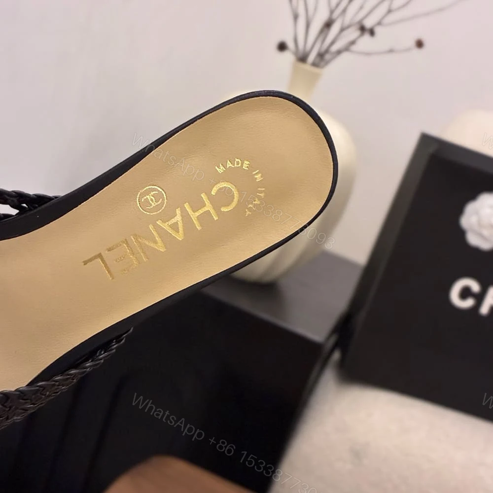 View 8 of CHANEL Braided Mules 289781