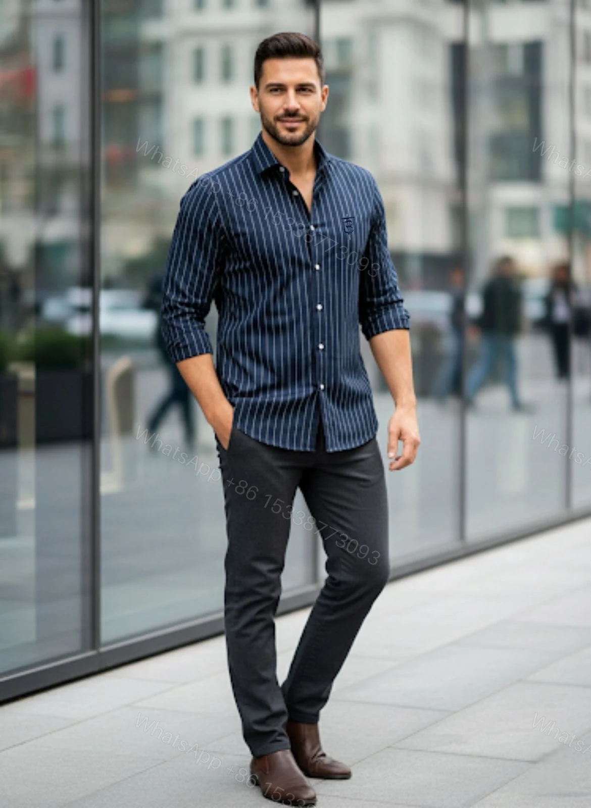 View 5 of FIRST COPY BURBERRY ORIGINAL COTTON PREMIUM SHIRTS