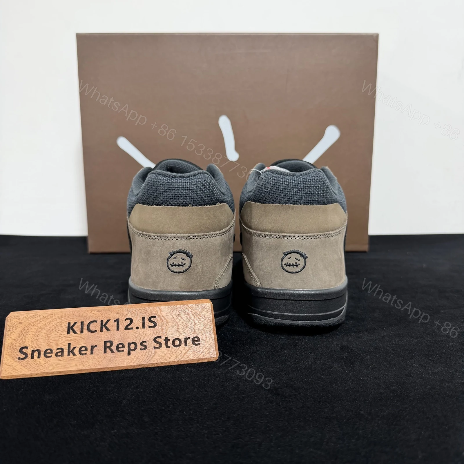 View 6 of Travis Scott x Jordan Jumpman Jack Mocha Replica