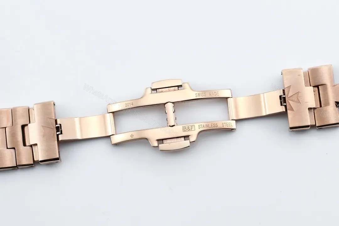 View 8 of PPF Factory Vacheron Constantin Overseas Tourbillon – Rose Gold Case, Blue Dial, Black Leather Strap, Automatic Watch