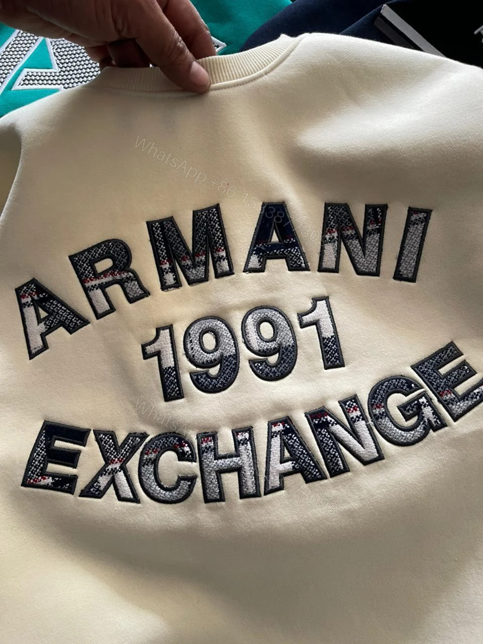 View 8 of First Copy Armani Exchange Premium Quality Sweatshirt