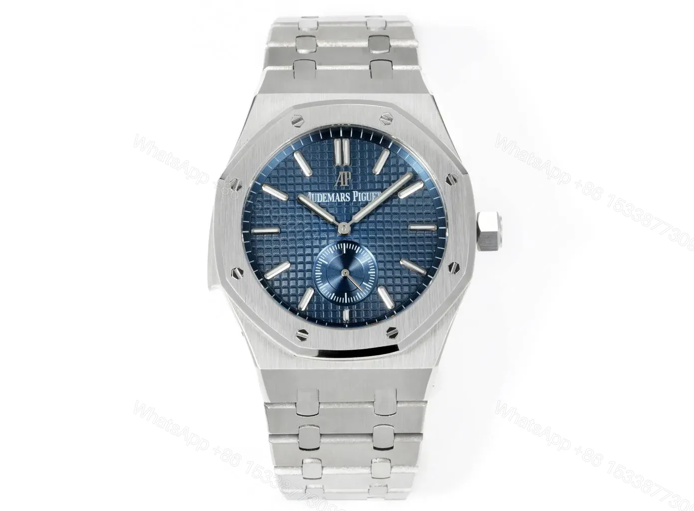 OM Factory Audemars Piguell Royal Oak Blue Dial Stainless Steel Men’s Watch — view 1